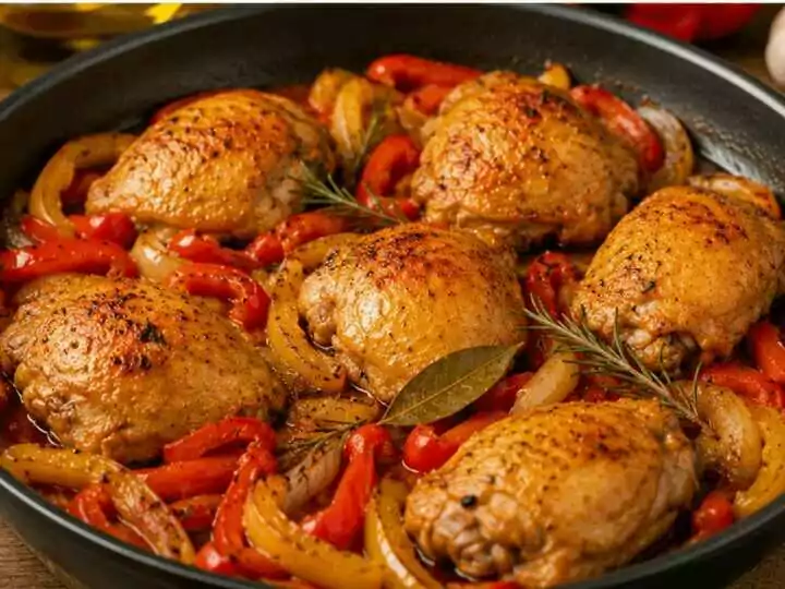 Pollo alla Romana con Peperoni – Lazio