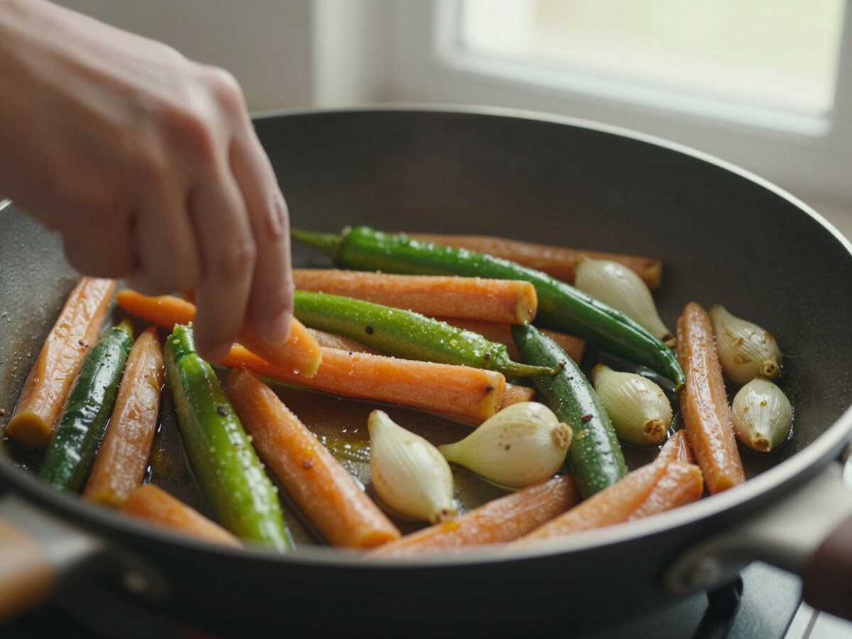 Salta le verdure — Pollo alla Soia con Verdure Saltate