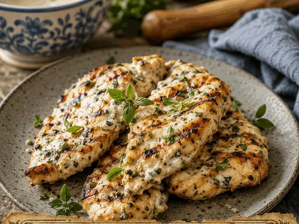 Pollo Grigliato con Marinatura allo Yogurt