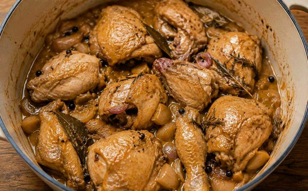 Pollo in potacchio – Marche
