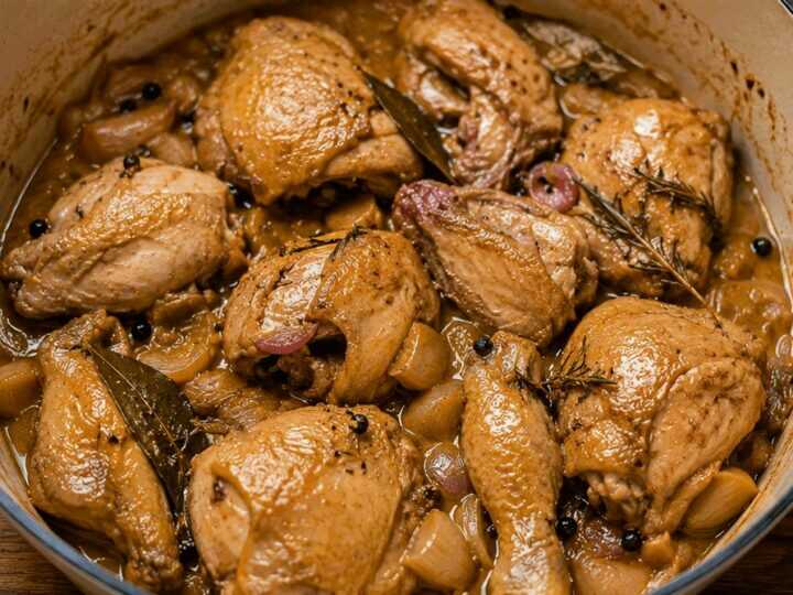 Pollo in potacchio – Marche