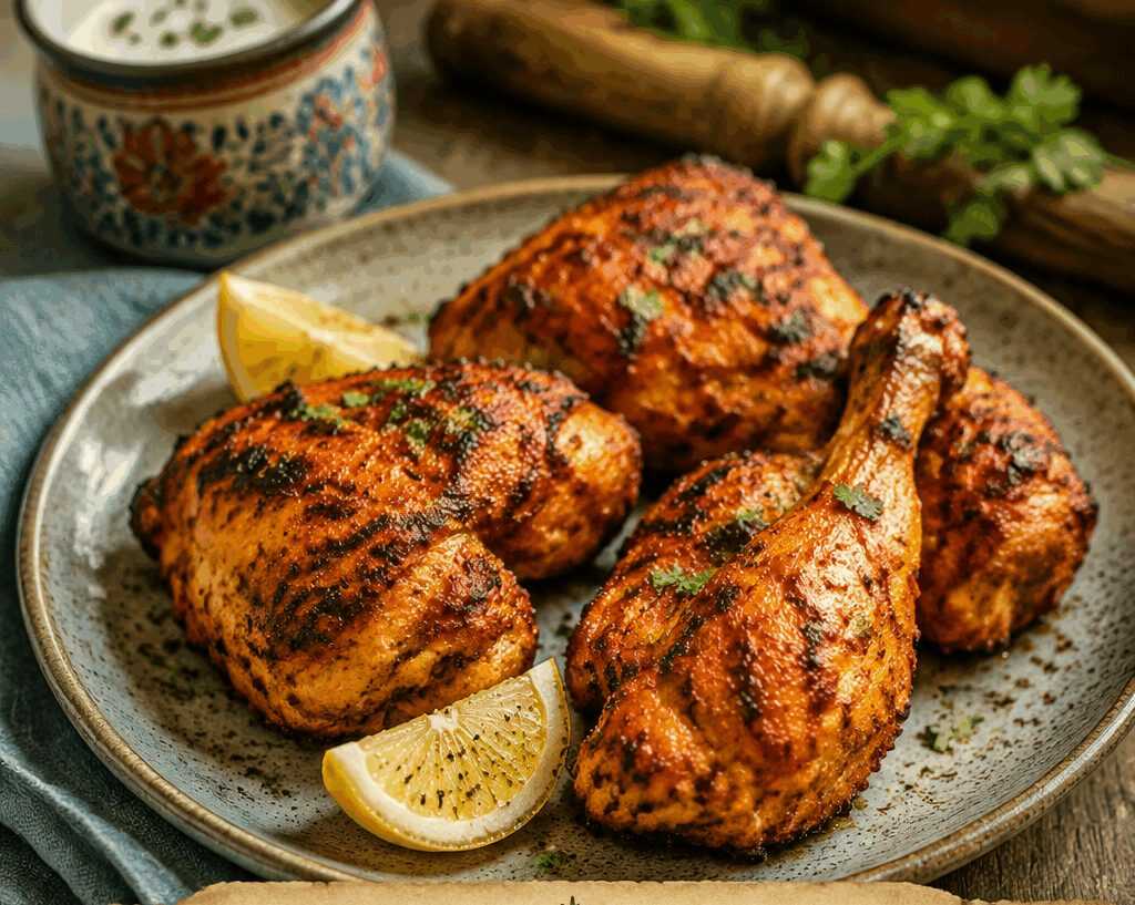 Pollo Tandoori Leggero al Forno