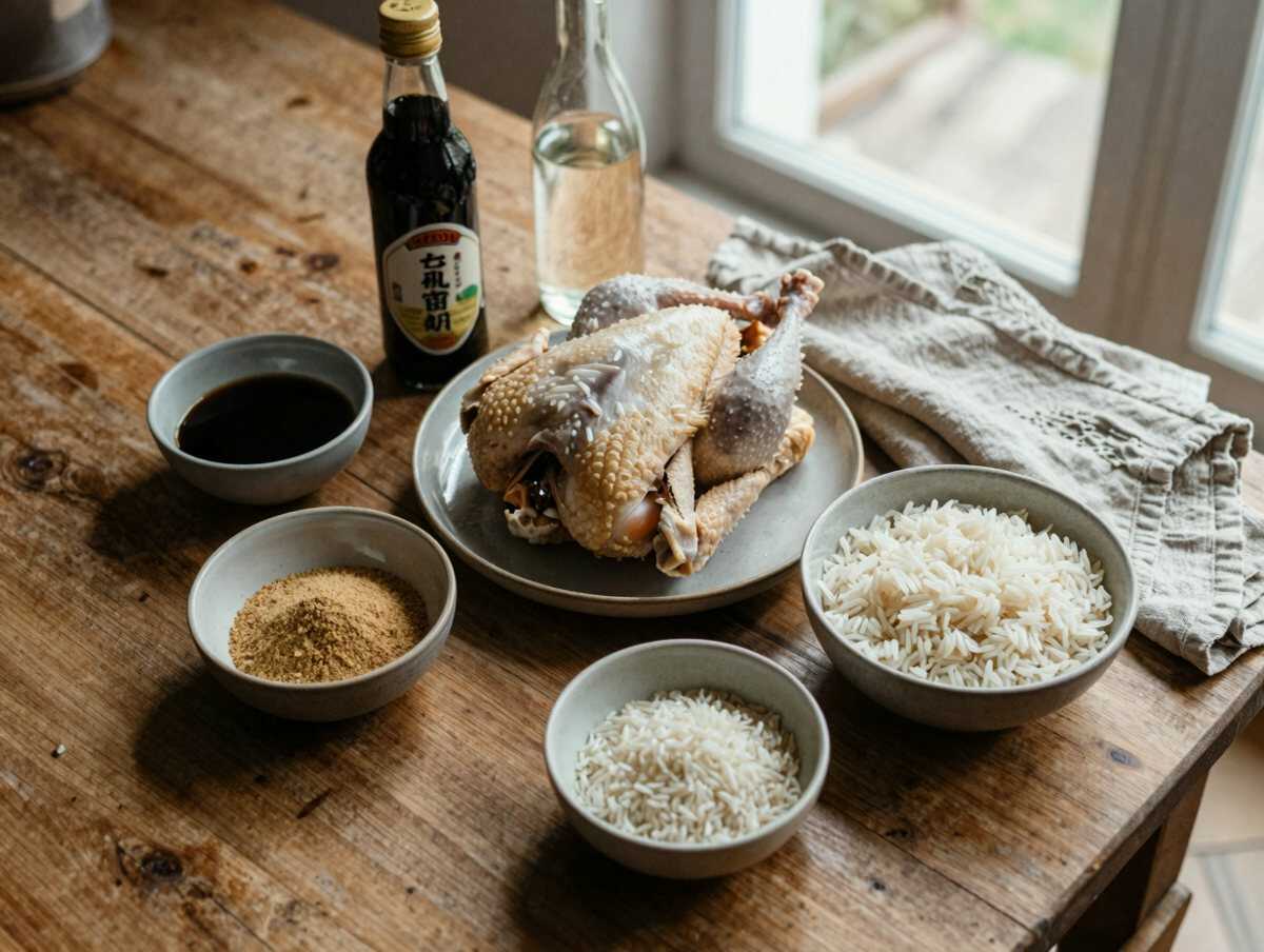 Gli ingredienti per Pollo Teriyaki con Riso Basmati