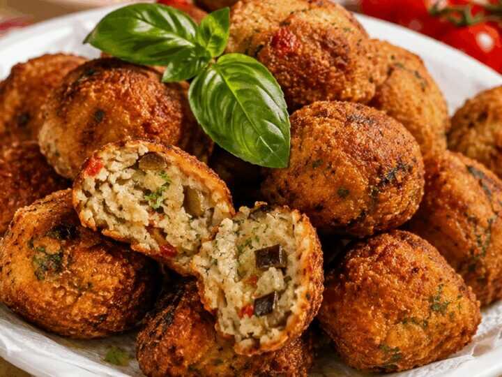 Polpette di melanzane alla calabrese – Calabria