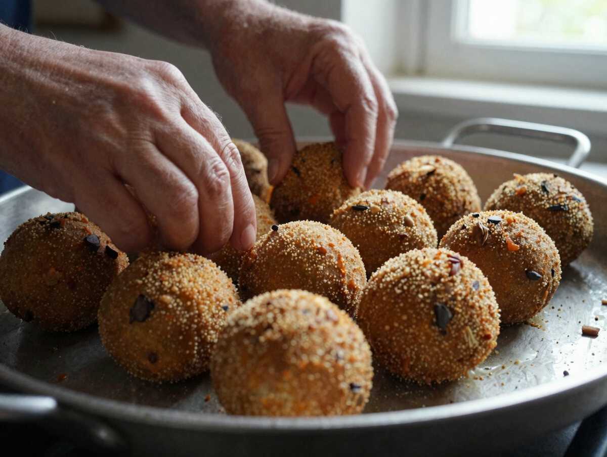 Fate le polpette — Polpette di pane alla napoletana al sugo, il secondo della domenica senza carne