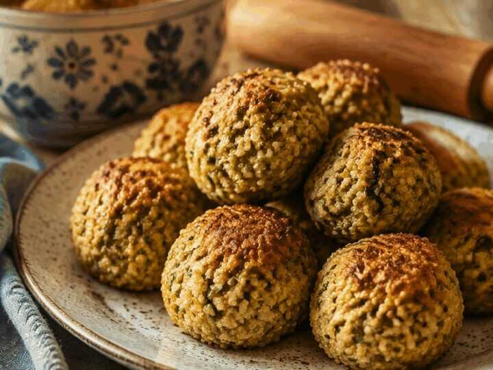 Polpette di Quinoa e Zucchine al Forno