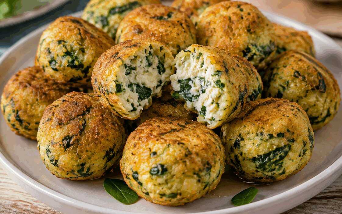 Polpette di Ricotta e Spinaci: la Ricetta Soffice e Sfiziosa Dorata Fuori e Morbida Dentro