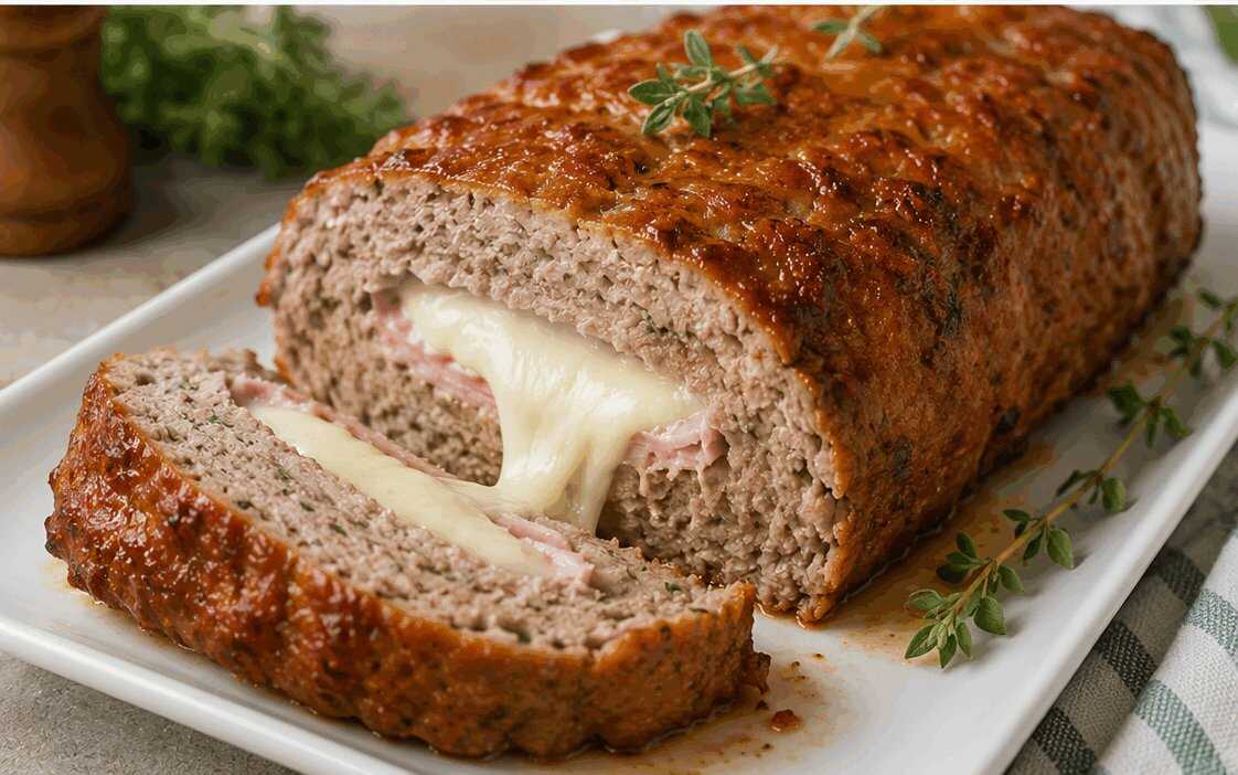 Polpettone Ripieno al Formaggio: la Ricetta Morbida e Filante Ideale per il Pranzo della Domenica