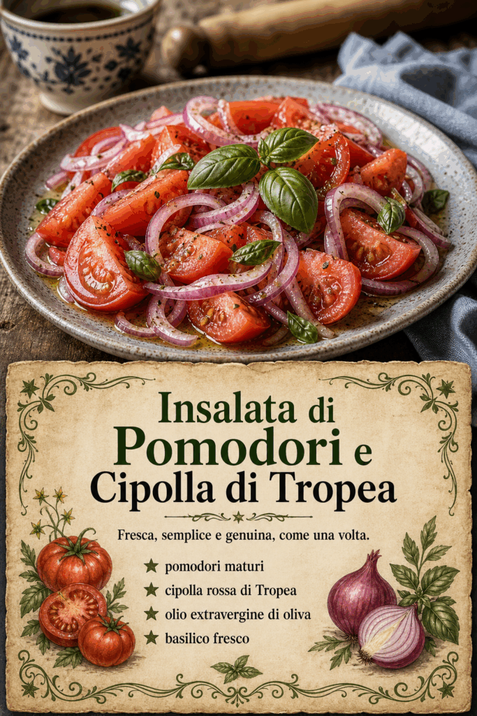 Insalata di Pomodori e Cipolla di Tropea