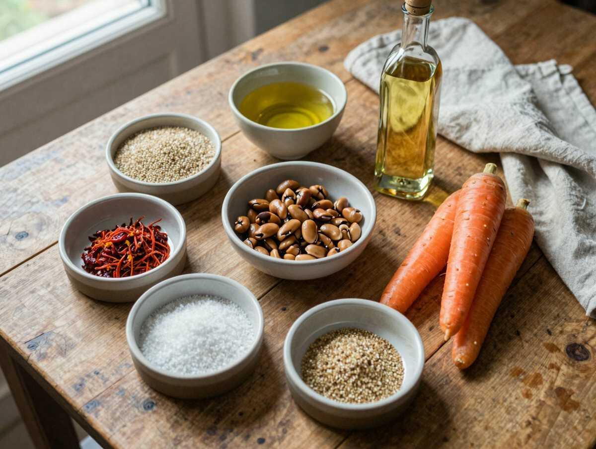 Gli ingredienti per Quinoa Bowl con Ceci Croccanti al Forno