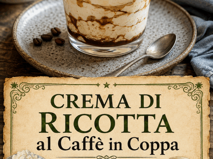 Crema di Ricotta al Caffè in Coppa