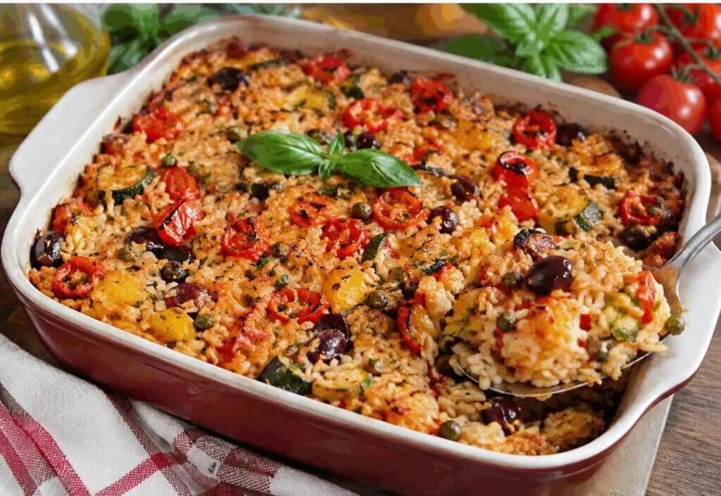 Riso alla Greca alla Calabrese con Verdure – Calabria