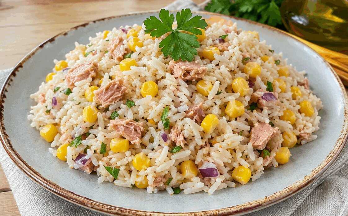 Riso Basmati con Tonno e Mais: la Ricetta Semplice e Completa Pronta in 20 Minuti