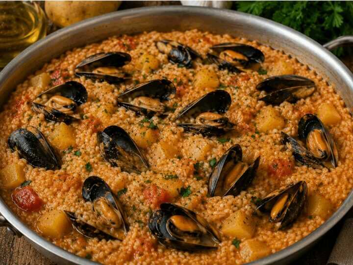 Riso, patate e cozze alla barese – Puglia