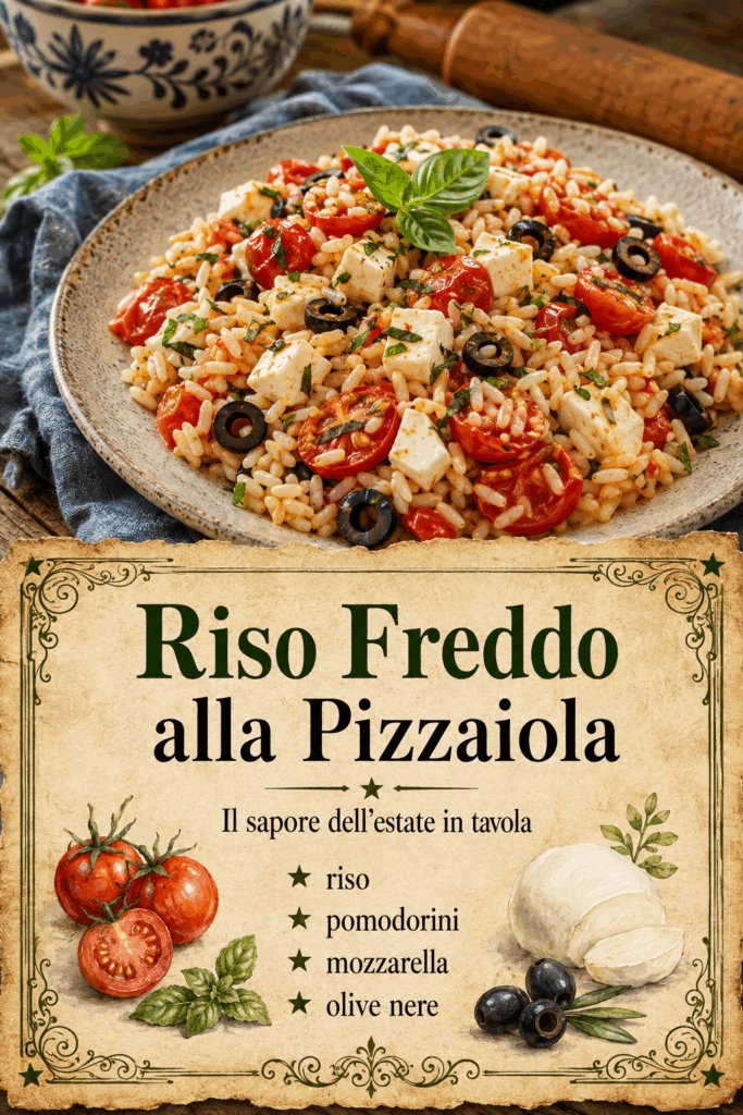 Riso Freddo alla Pizzaiola