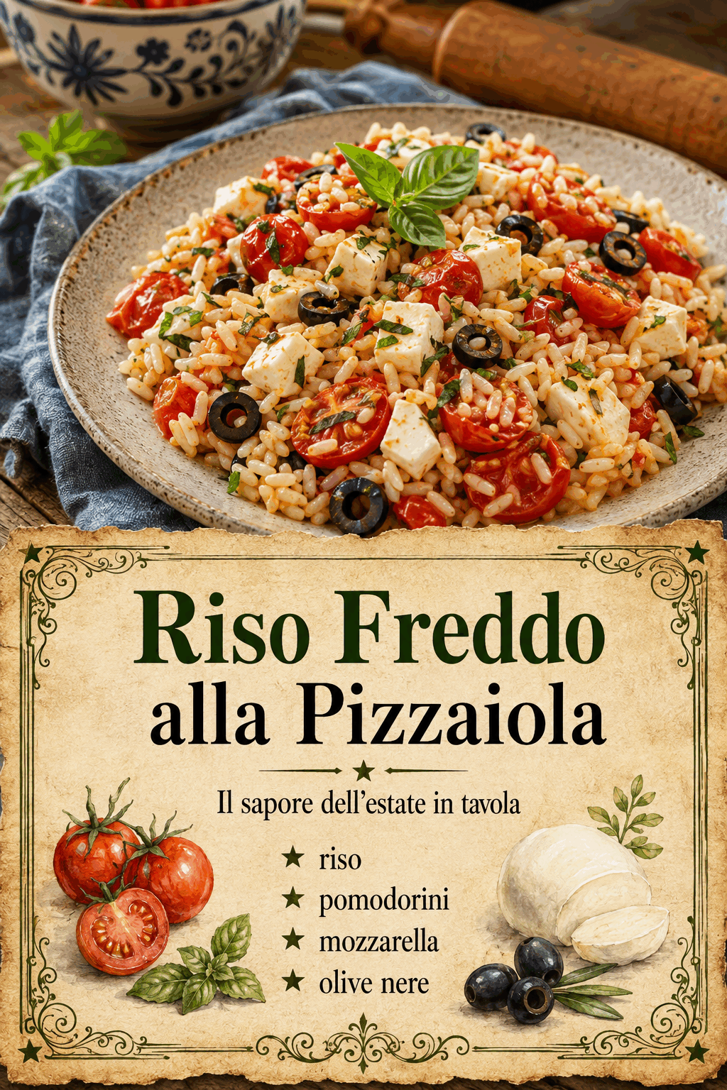 Riso Freddo alla Pizzaiola