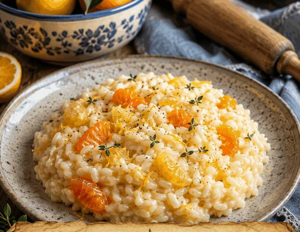 Risotto agli Agrumi Fresco e Delicato