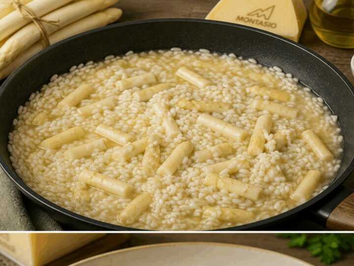 Risotto agli asparagi bianchi e Montasio – Friuli Venezia Giulia
