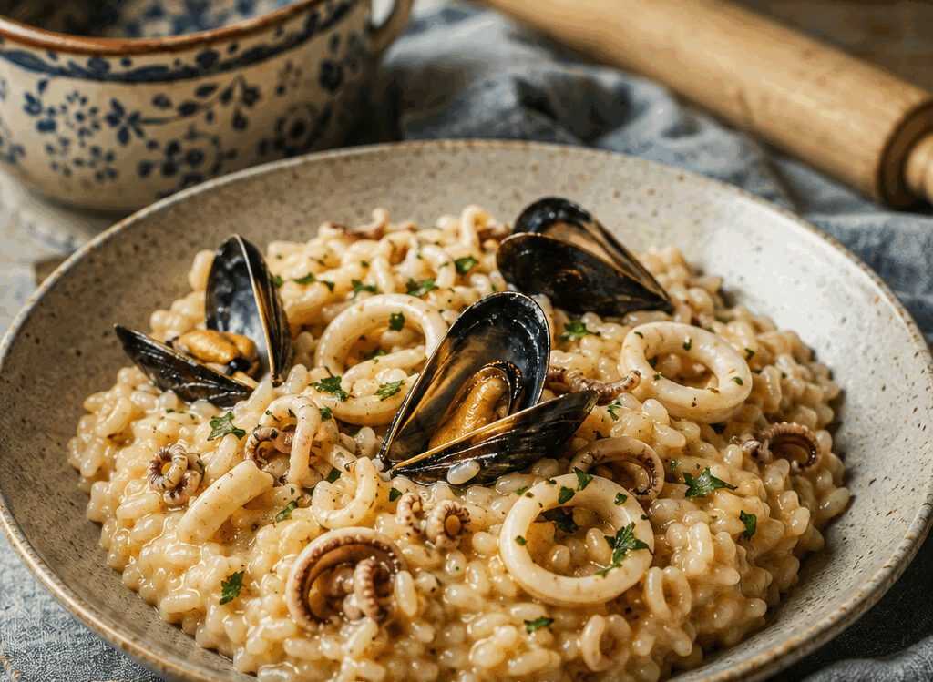 Risotto ai Frutti di Mare Leggero