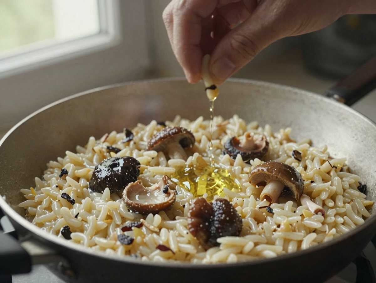 Tosta il riso — Risotto ai Funghi Porcini Mantecato Light