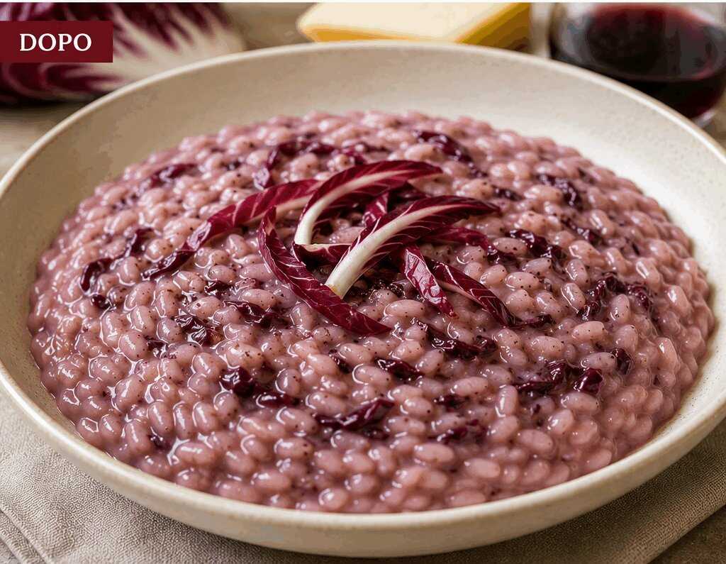 Risotto al Radicchio Rosso di Treviso – Veneto