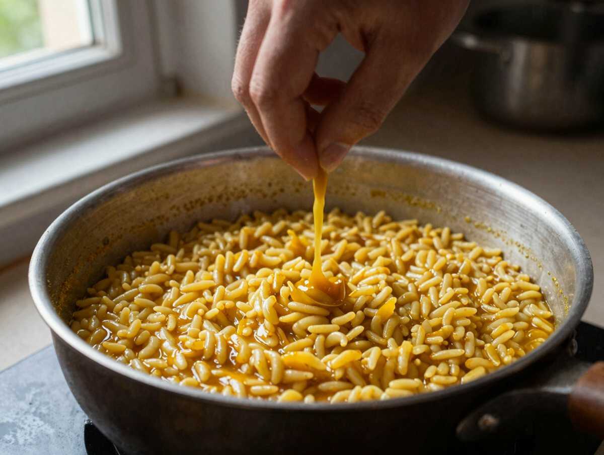 Cuoci con curcuma e brodo — Risotto alla Curcuma Antinfiammatorio