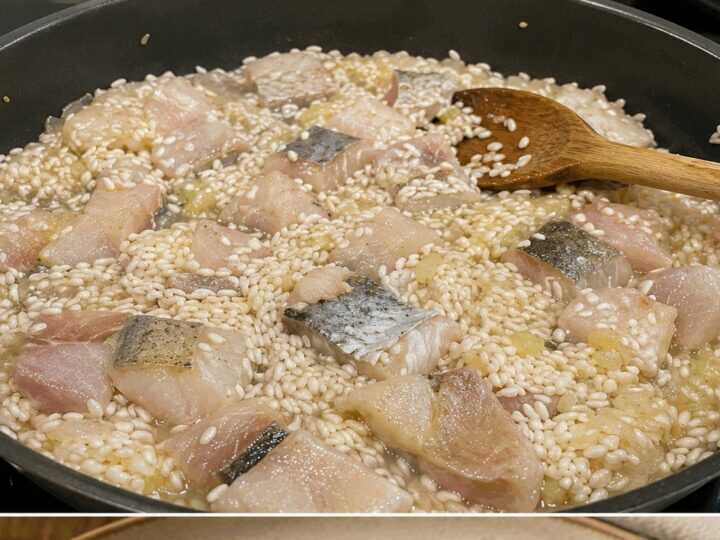 Risotto con la tinca del Lago di Garda (Lombardia)