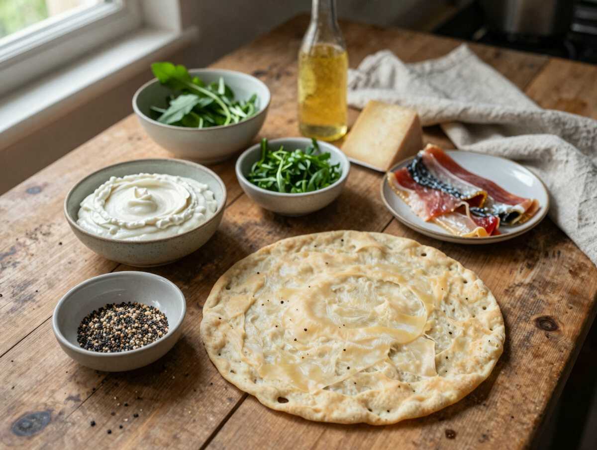 Gli ingredienti per Rotolini di piadina con formaggio fresco e salmone, come in rosticceria ma fatti in casa