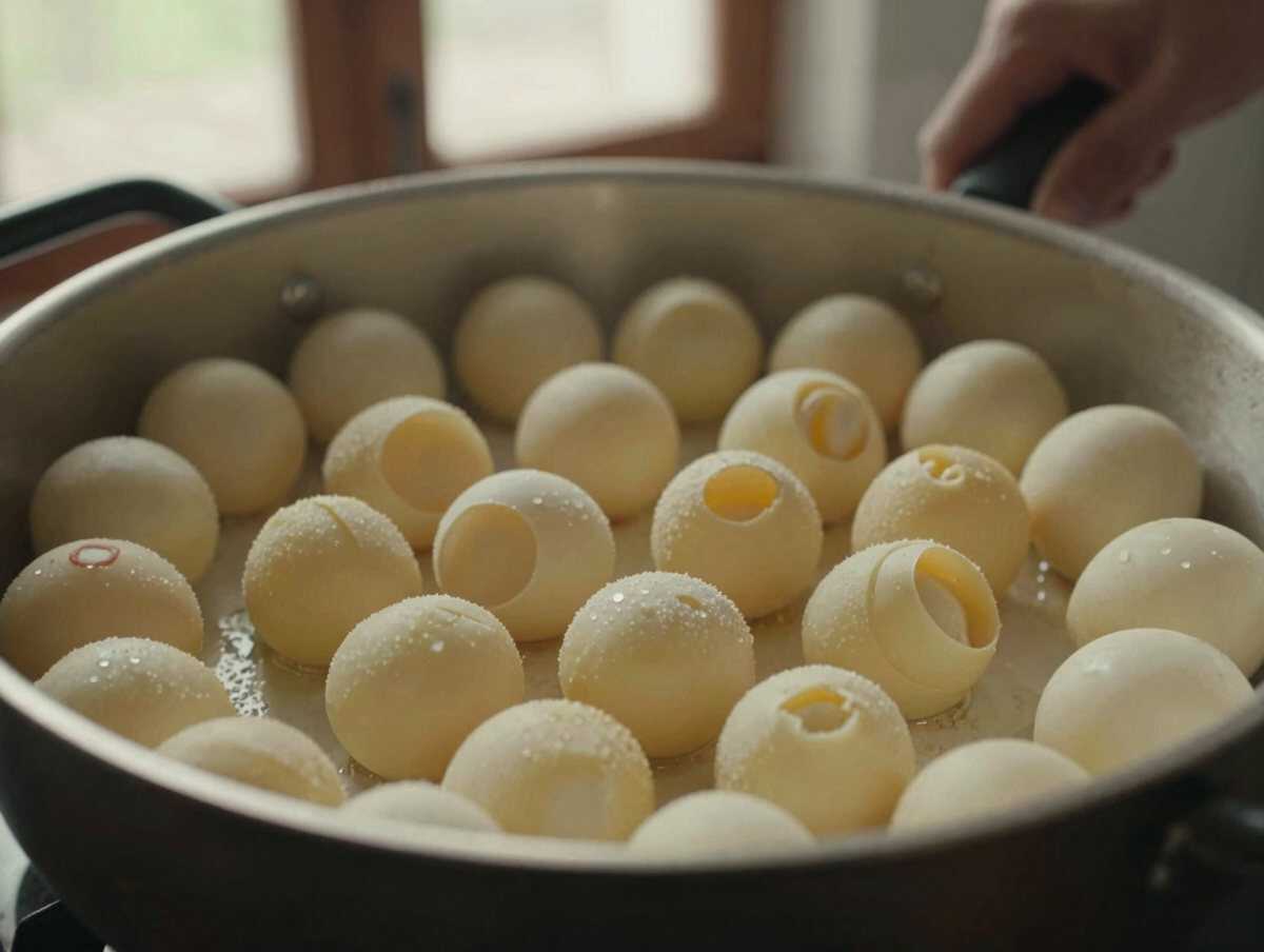 Un passaggio della preparazione — Rustico Napoletano con Salame, Provolone e Uova Sode: una specialità della tradizione campana