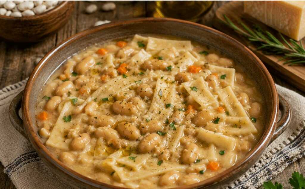 Sagne e fagioli abruzzesi