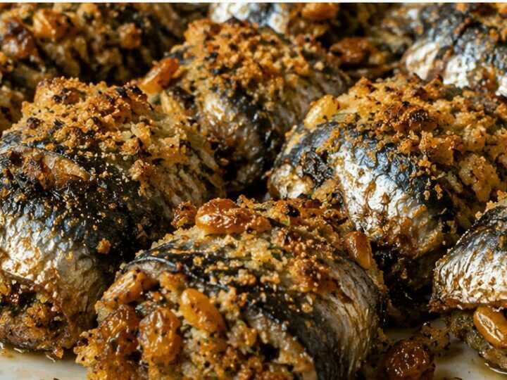 Sarde a Beccafico alla Palermitana – Sicilia