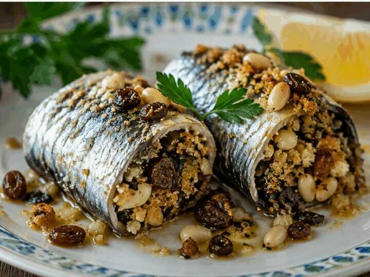 Sarde a Beccafico alla Palermitana – Sicilia