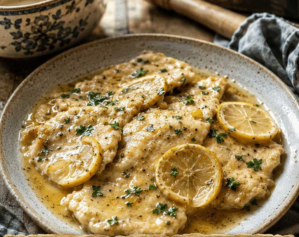 Scaloppine di Pollo al Limone Light