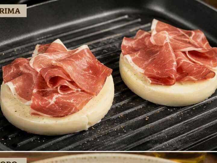 Scamorza alla Piastra con Speck: un Secondo Piatto Goloso e Pronto in Pochi Minuti