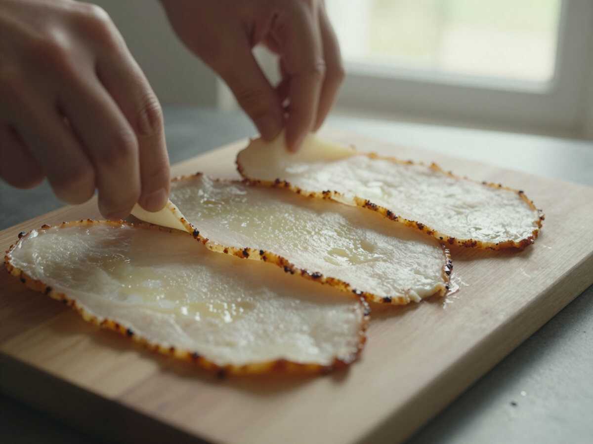 4. Aggiungere lo speck — Scamorza alla Piastra con Speck: un Secondo Piatto Goloso e Pronto in Pochi Minuti