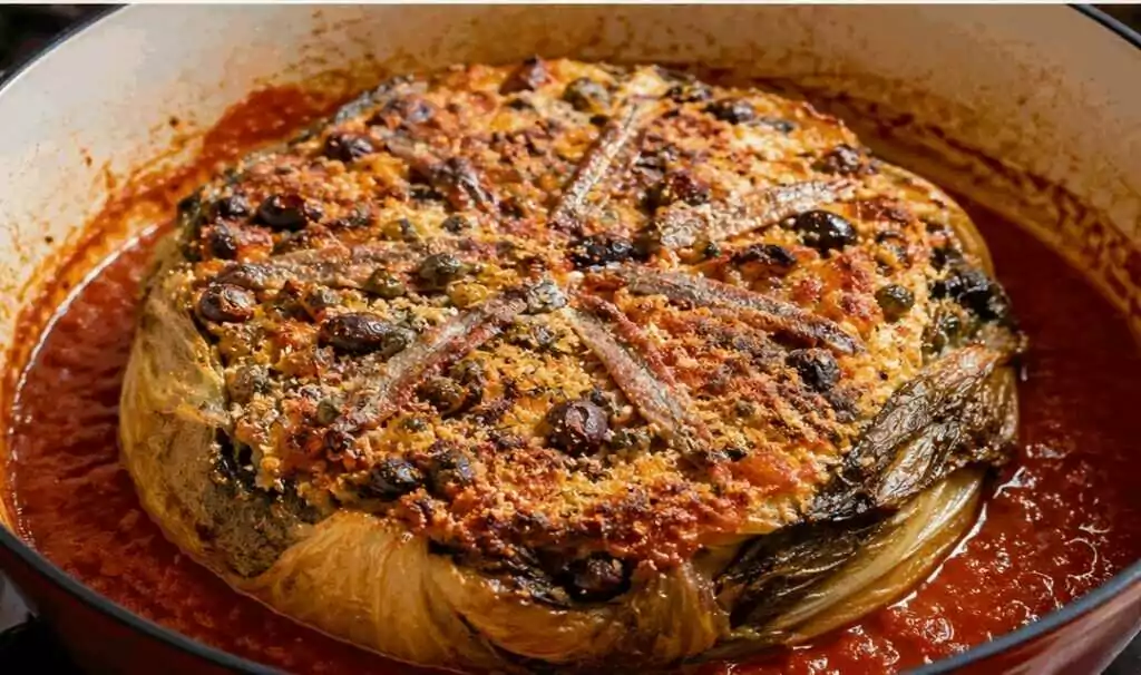 Scarola Imbottita alla Napoletana – Campania