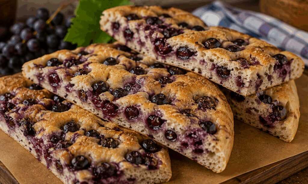 Schiacciata all’uva toscana – Toscana