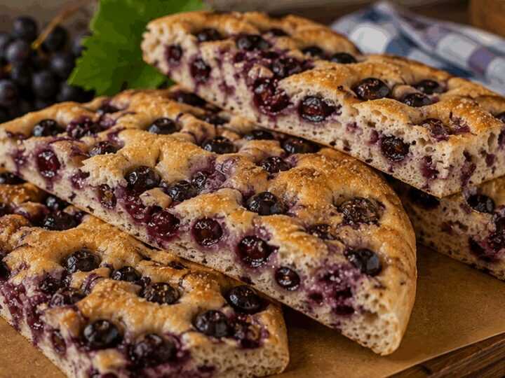 Schiacciata all’uva toscana – Toscana