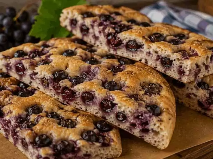Schiacciata all’uva toscana – Toscana