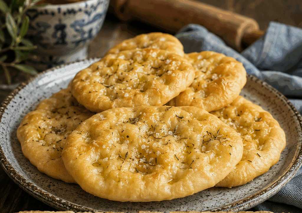 Schiacciatine toscane all’olio, il finger food che svuota il vassoio in un lampo
