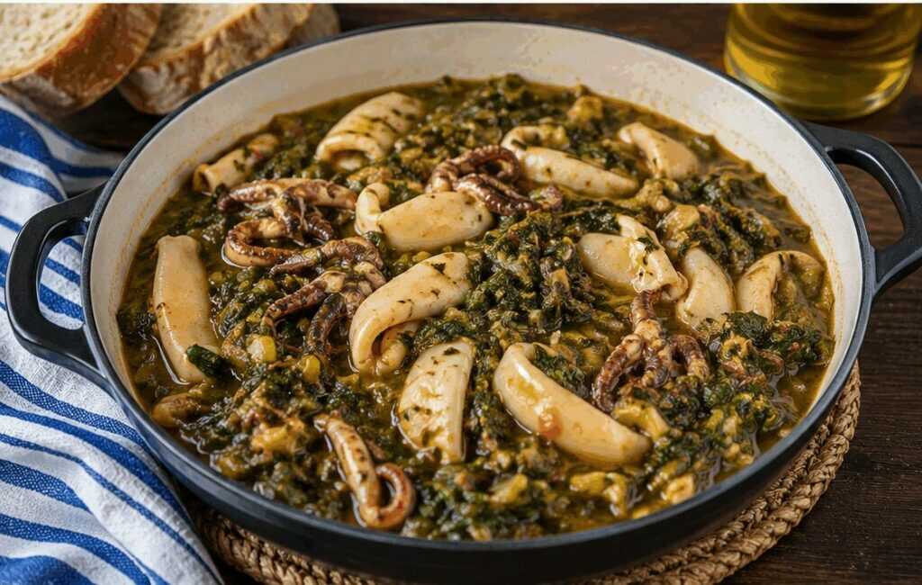 Seppie in Zimino alla Genovese – Liguria