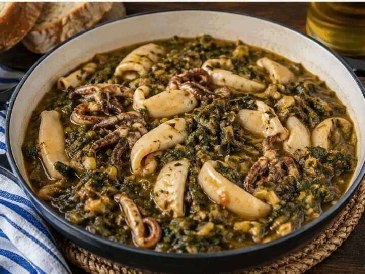 Seppie in Zimino alla Genovese – Liguria