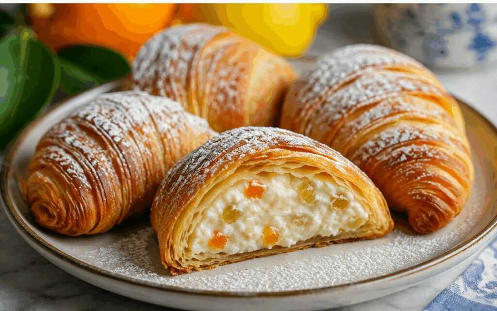 Sfogliatella riccia napoletana alla ricotta e agrumi