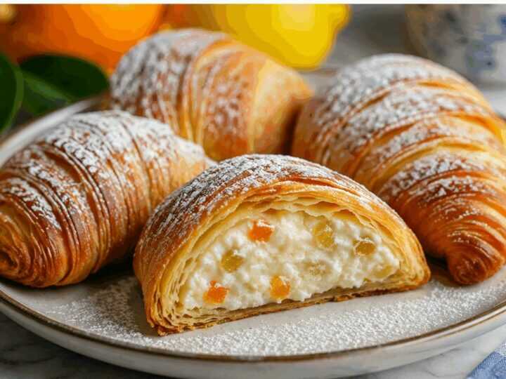 Sfogliatella riccia napoletana alla ricotta e agrumi
