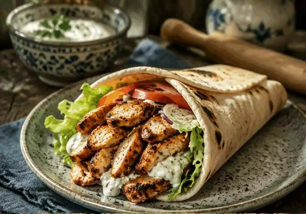 Shawarma di Pollo Fatto in Casa Light