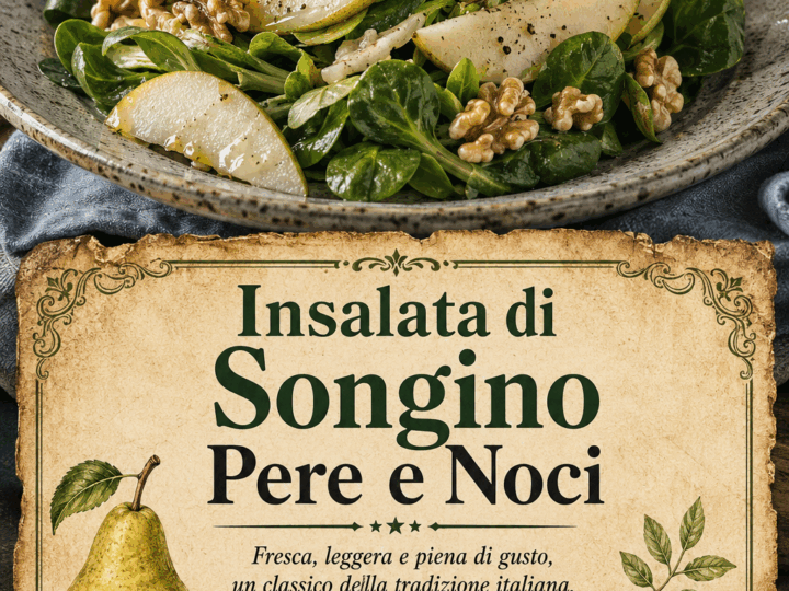 Insalata di Songino Pere e Noci