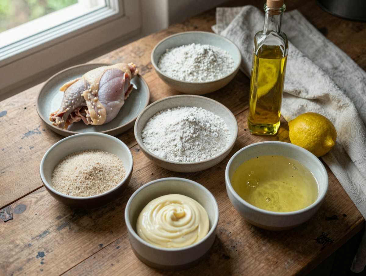 Gli ingredienti per Straccetti di Pollo Cremosi al Limone