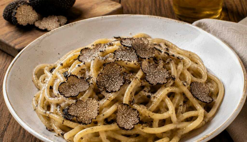 Strangozzi al tartufo nero – Umbria