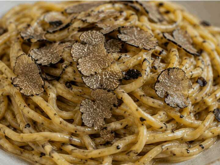 Strangozzi al tartufo nero (Umbria)