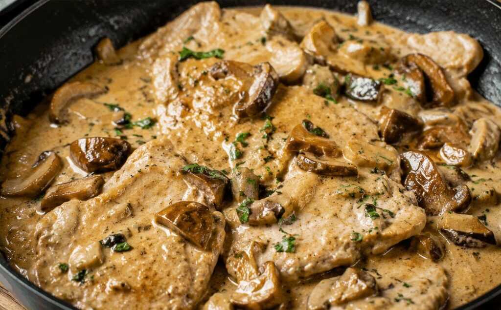 Tacchino ai Funghi Porcini